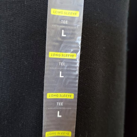 Tek Gear Black Long Sleeve Top - Picture 2 of 6